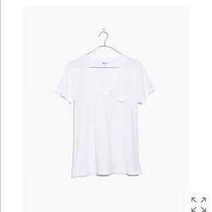 Madewell White Whisper Tee